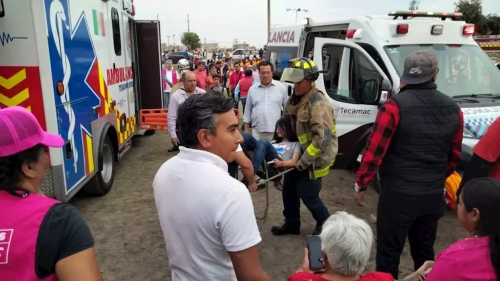 Un muerto y decenas heridos en evento de la candidata a gobernadora Alejandra del Moral en Tecamán